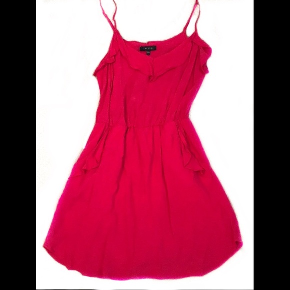 Talula Hot Pink Sundress. Small. - Picture 1 of 5